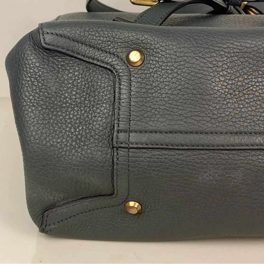 ANNABEL INGALL Italian Leather Drawstring Backpack - $550.